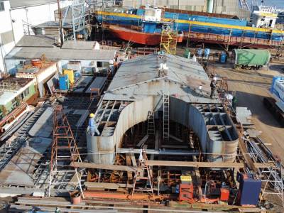 Ship No:245建造中