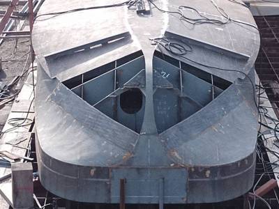 SHIPNO：243　建造中③